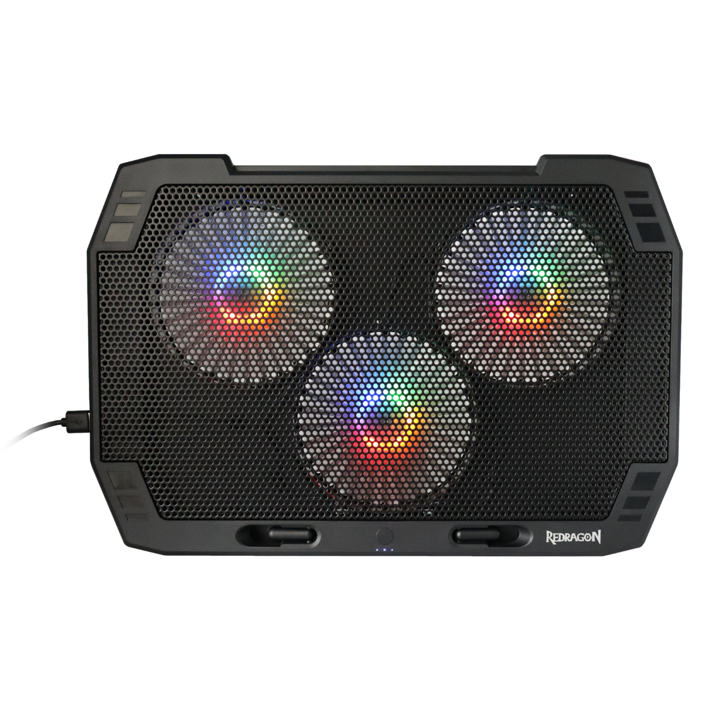 REDRAGON Dual USB 3 Fan RGB Gaming Notebook Stand 4