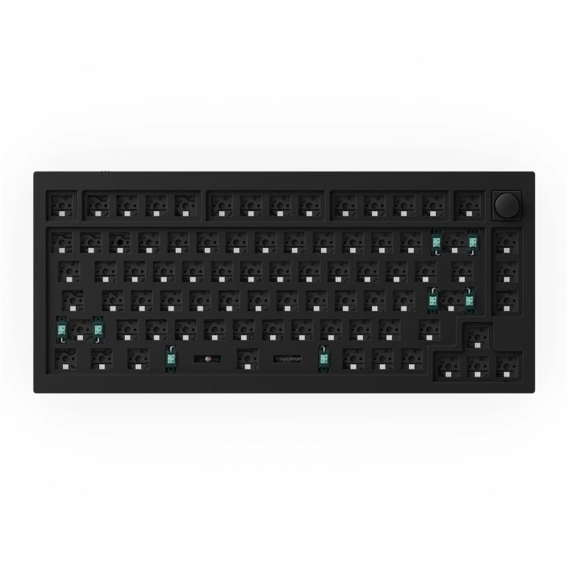 Keychron Q1 75 Barebone RGB Wired Keyboard Black Syntech
