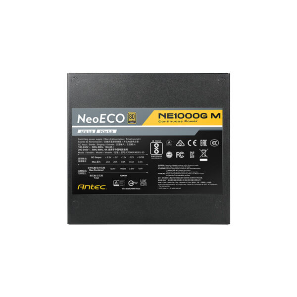 Antec NeoEco Series 1000W GEN5 80 Plus Gold Fully Modular - Syntech