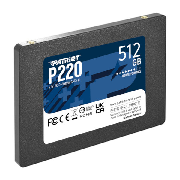 内蔵型SSD PATRIOT SSD 500GB Patriot P220 512GB 2.5