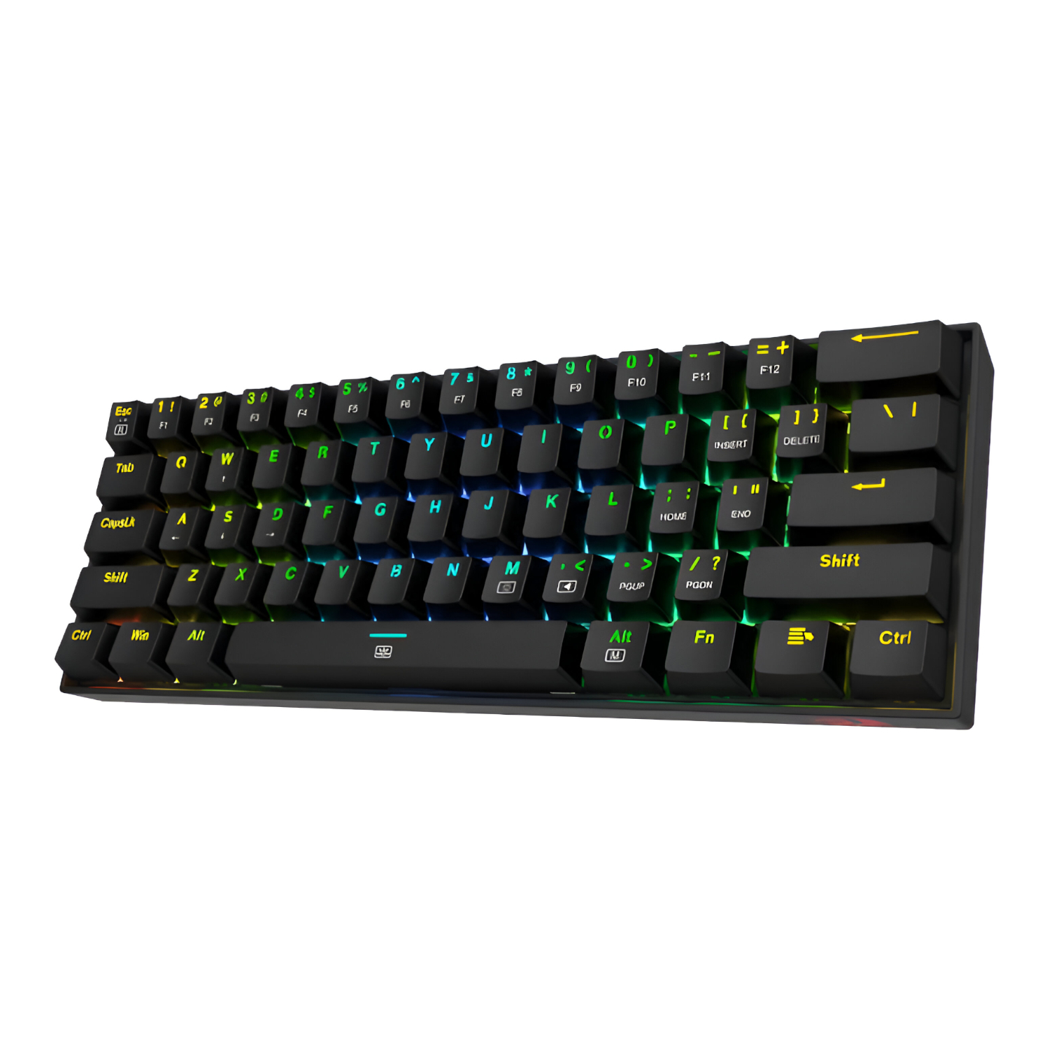 REDRAGON DRAGONBORN Wired Mechanical Keyboard RGB 67Key Design - Black 2