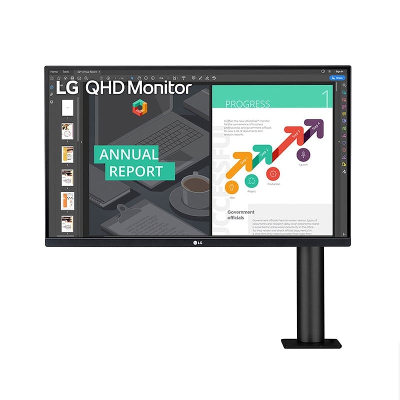 LG 27″ IPS Panel QHD Monitor – 75Hz – Syntech