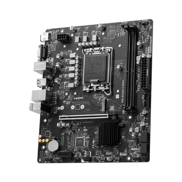 MSI PRO B760M-E DDR4 Intel LGA1700 mATX Motherboard - Syntech