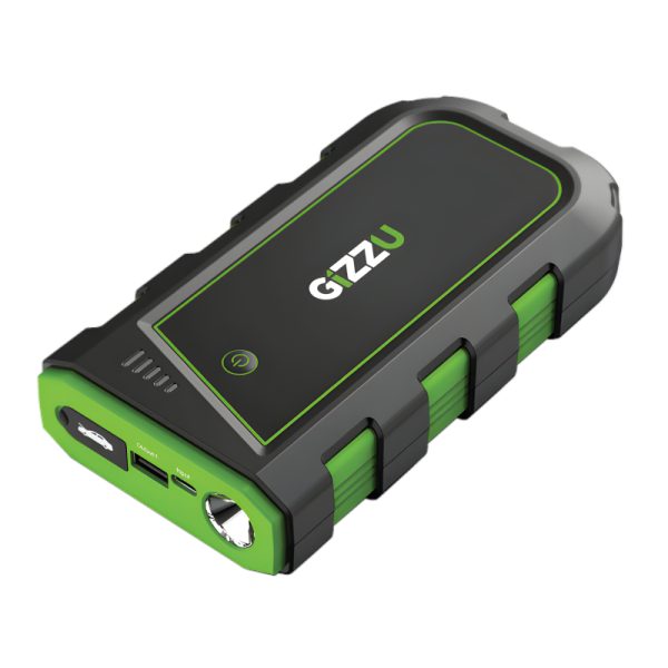 GIZZU 2000A Jump Starter 16000mAh - Black - Syntech