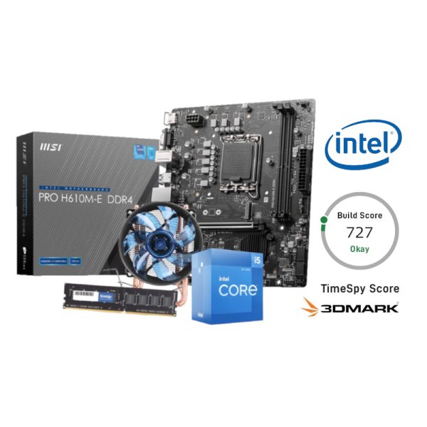 PCBuilder Intel Core i3-12100 LEVEL UP Core Upgrade Kit - Syntech