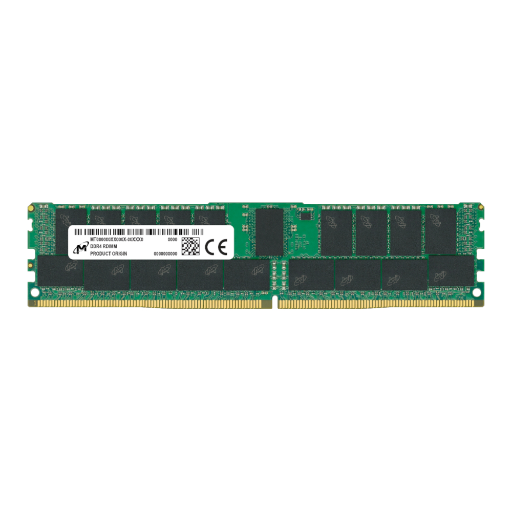 Micron MTA9ASF1G72PZ-3G2R1R 8GB 3200MHz DDR4 ECC CL22 RDIMM Memory