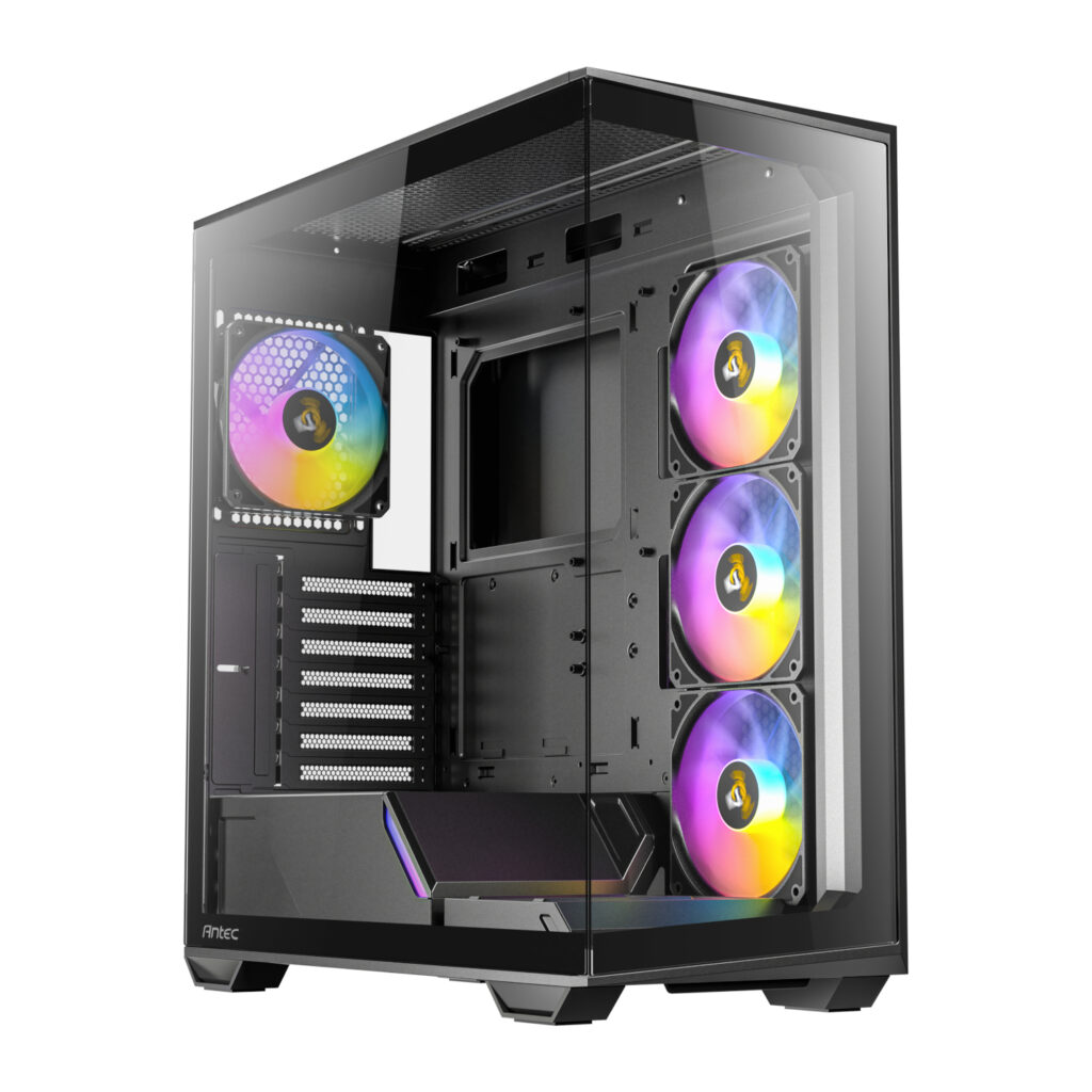 Antec C3 ARGB ATX | Micro-ATX | ITX ARGB Mid-Tower Gaming Chassis - Black - Image 3