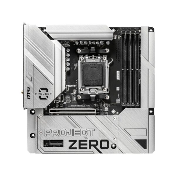 MSI　B650M PROJECT ZERO マザーボード MSI B650M PROJECT ZERO MotherBoard - Syntech