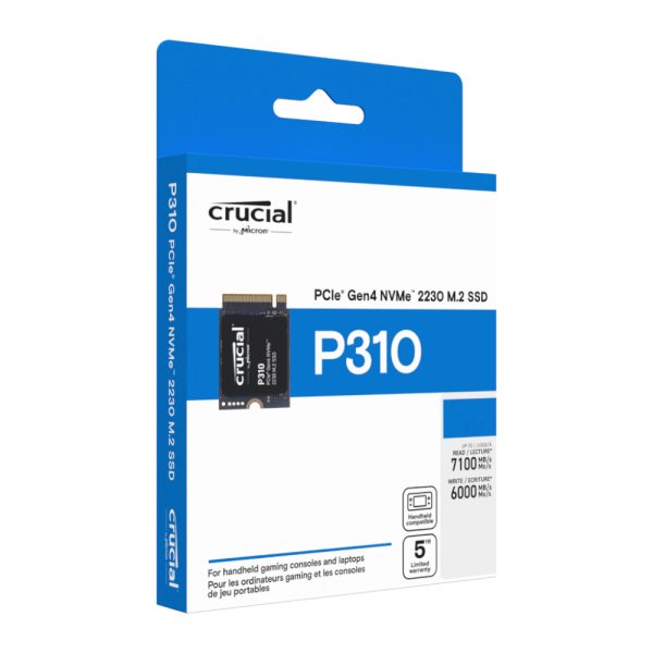 Crucial P310 1TB Gen4 M.2 2230 NVMe 3D NAND SSD - Syntech