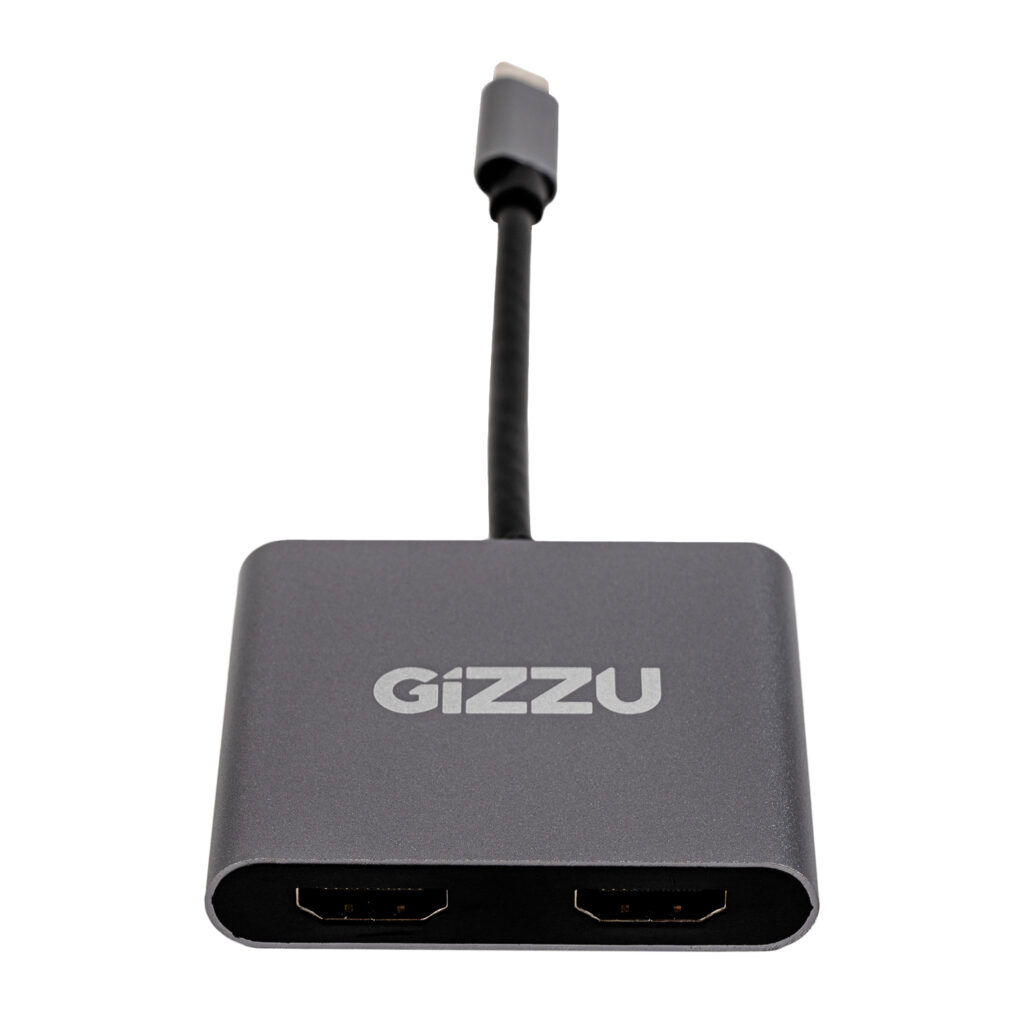 Gizzu 4-in-1 Type-C to Dual HDMI Hub - Image 5