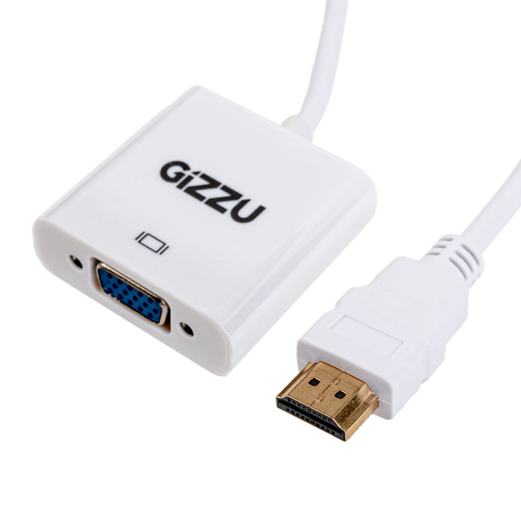 Gizzu 1080P HDMI to VGA Adapter with Audio - Image 2