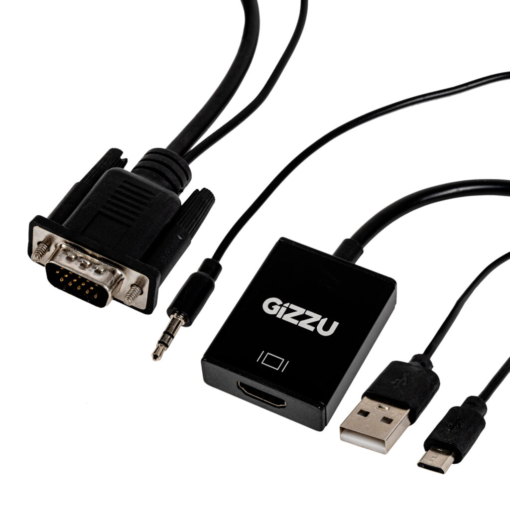 Gizzu 1080P VGA to HDMI Adapter with Audio - Image 4