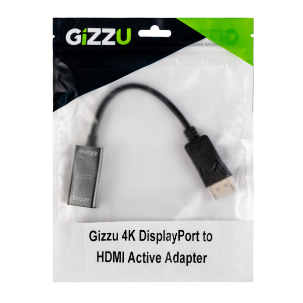 Gizzu 4K60Hz DisplayPort to HDMI Active Adapter - Syntech