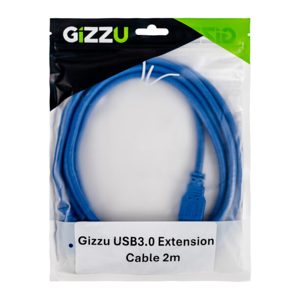 Gizzu USB 3.0 Extension Cable 2m - Syntech