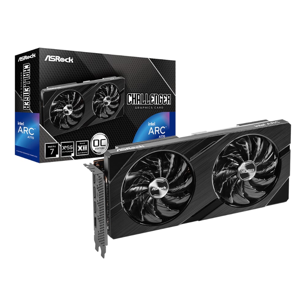 ASRock Intel Arc A770 Challenger OC 16GB GDDR6