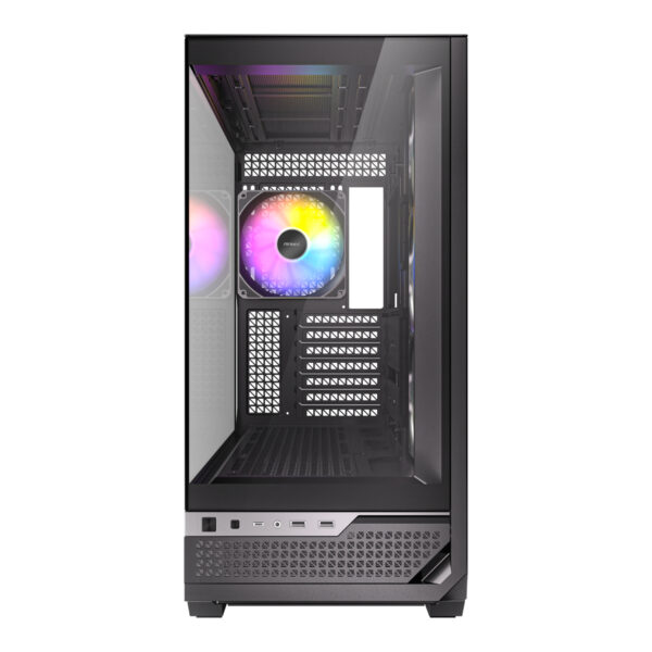 Antec C7 ARGB E-ATX Mid Tower Gaming Chassis – Black - Syntech