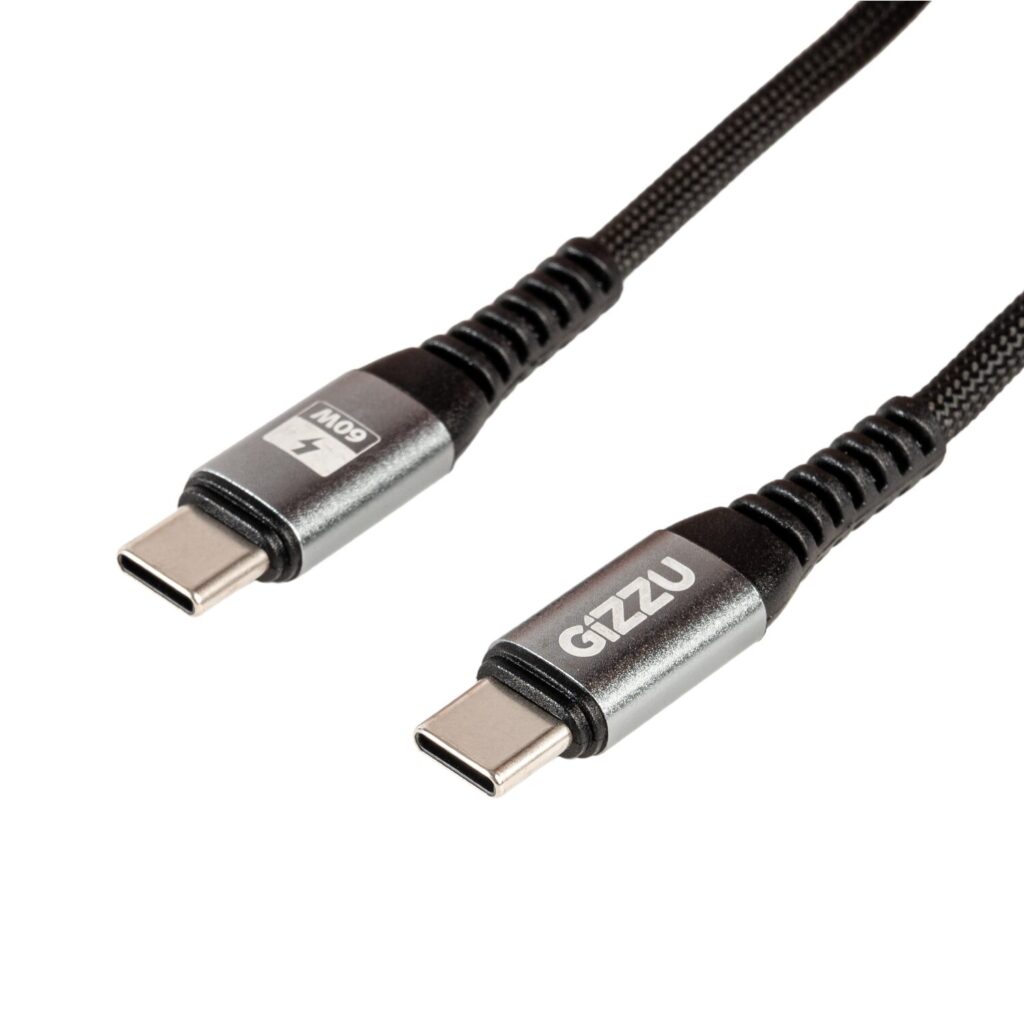 GIZZU 60W 480Mbps Type-C 2m Cable - Image 2