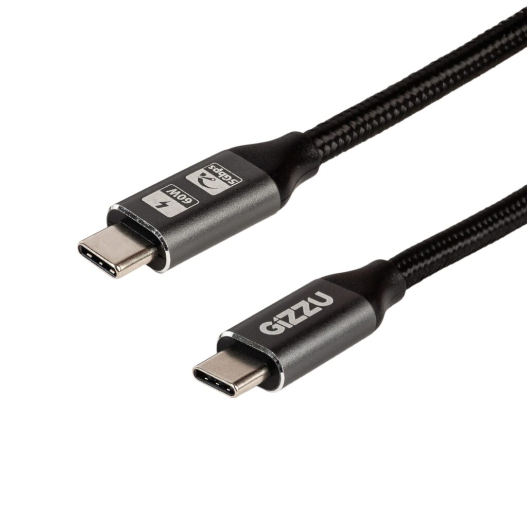 GIZZU 60W 5Gbps Type-C 2m Cable - Image 3