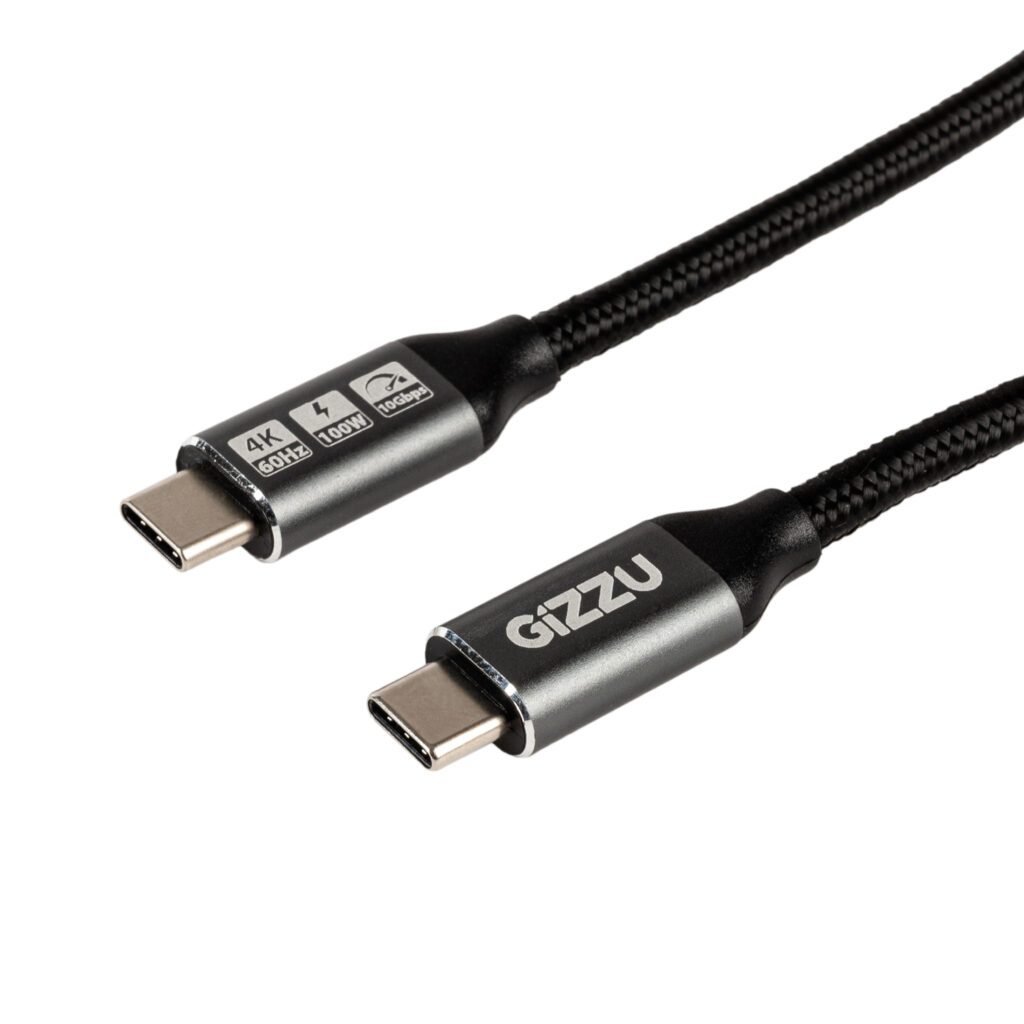 GIZZU 100W 10Gbps Type-C 2m Cable - Image 1