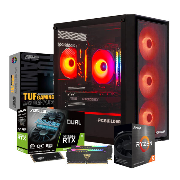 PCBuilder Ryzen 5 5600XT SENTINEL Windows 11 Gaming PC - Syntech