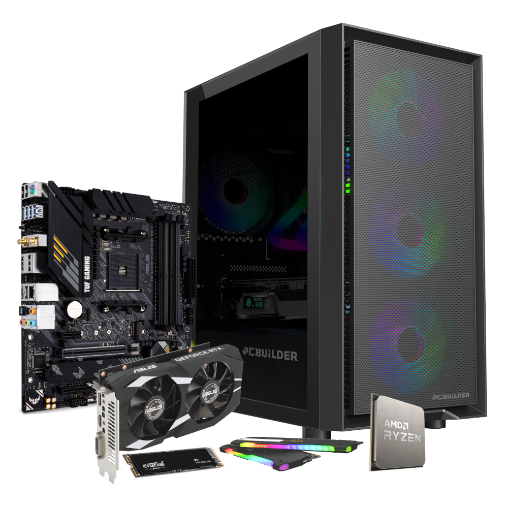 PCBuilder Ryzen 5 5600X SENTINEL Windows 11 Gaming PC – Syntech