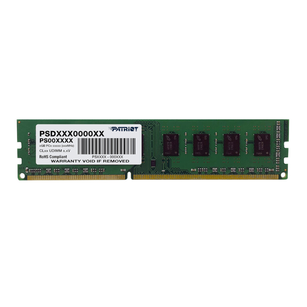 Patriot Signature Line 4GB 1600MHz DDR3L Single Rank Desktop Memory - Image 2