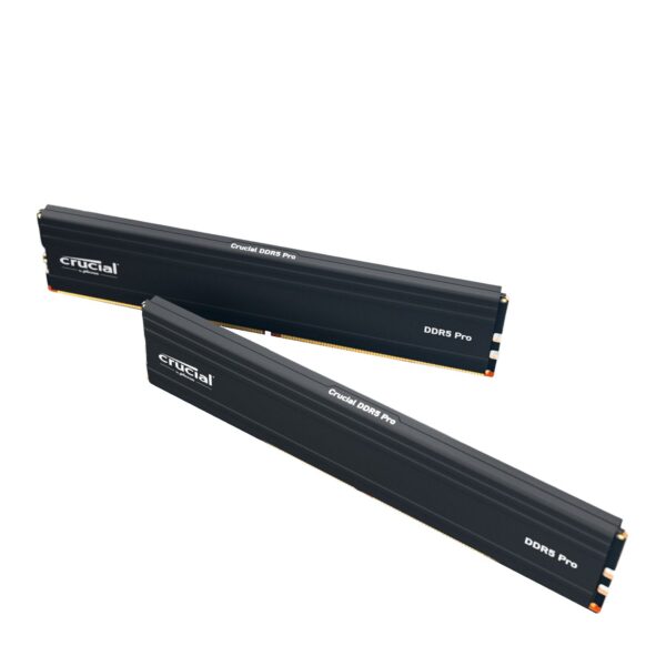 Crucial Pro DDR5-6000 64GB Overclocking Memory Kit - Black - Syntech