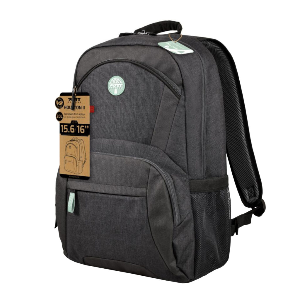 Port Designs Houston II ECO 15.6" Laptop Backpack - Image 4