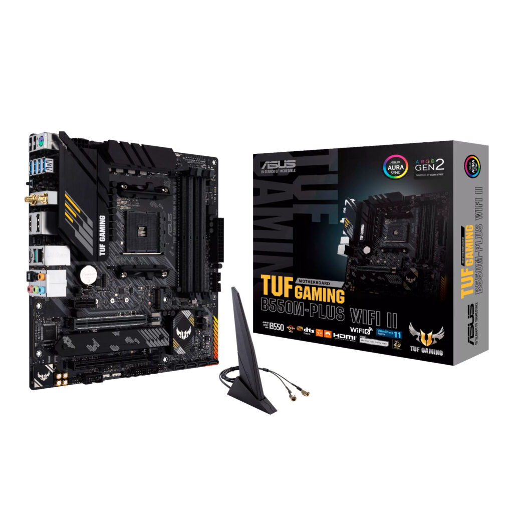 Asus TUF GAMING B550M-PLUS WIFI II mATX Gaming Motherboard - Image 5
