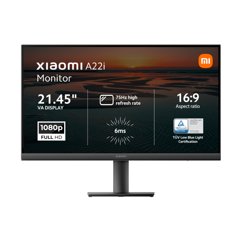 Xiaomi A22i 22" Full HD 1080p VA Monitor (75Hz, 6ms, and VESA Mount) - Image 4