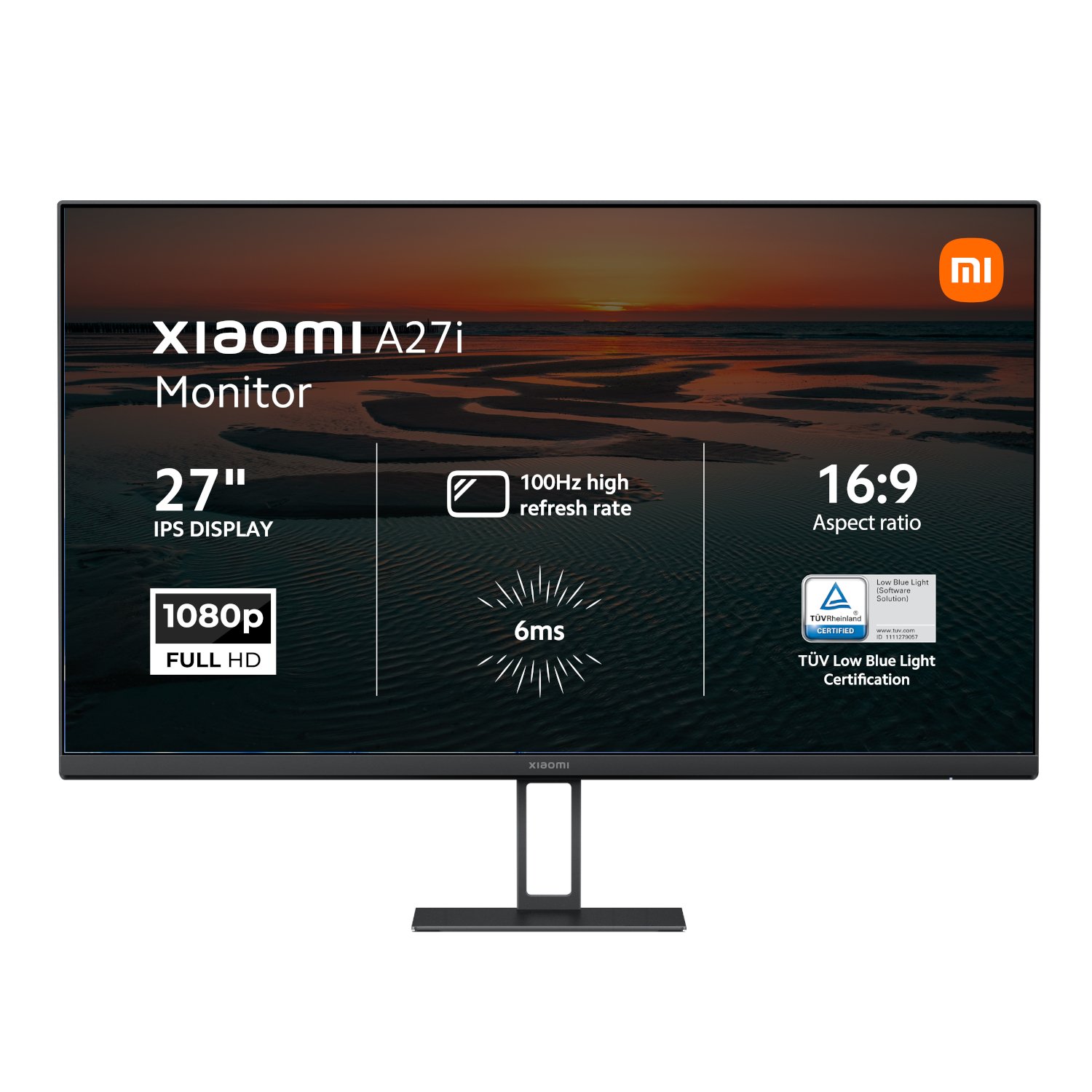 Xiaomi A27i 27″ Full HD 1080p IPS Monitor (100Hz, 6ms, 16:9