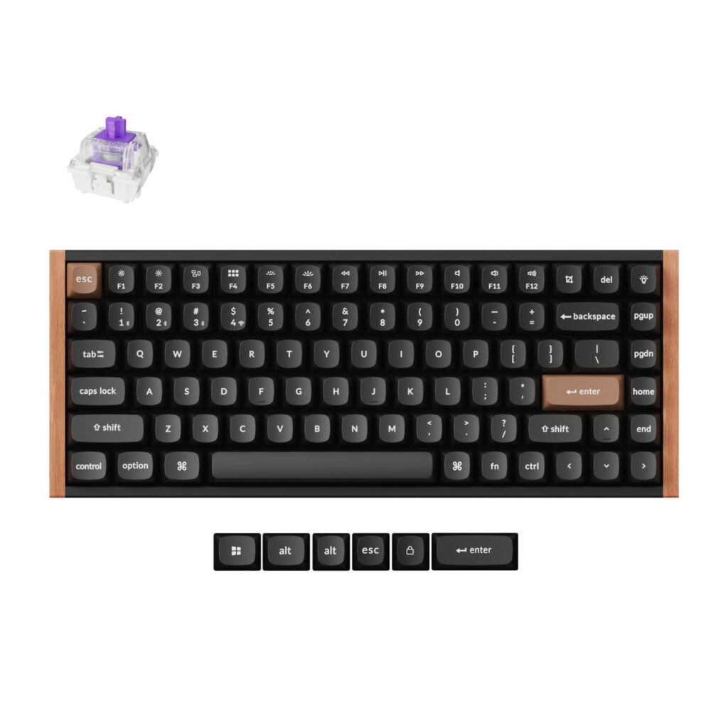 Keychron K2 HE Wireless Special Edition Magnetic Custom Keyboard | NEBULA Switch – Black - Image 4