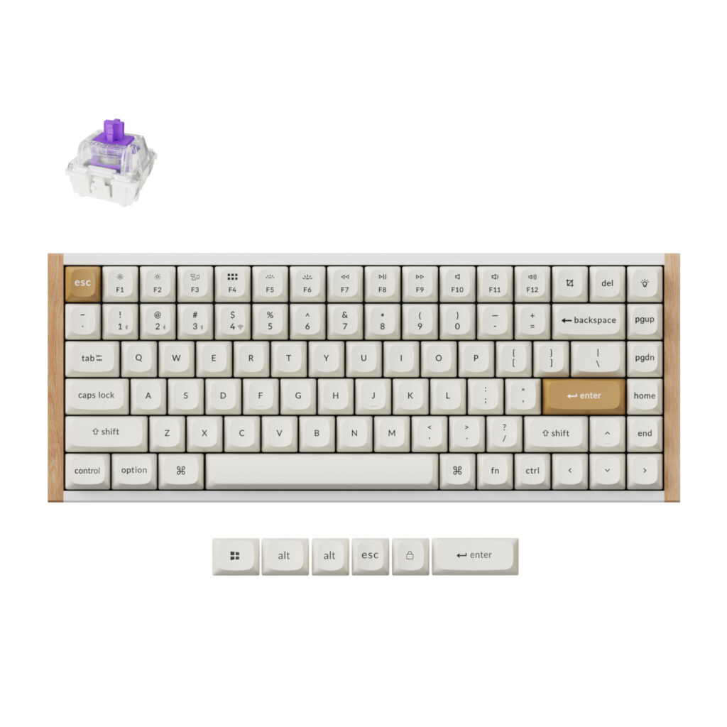 Keychron K2 HE Wireless Special Edition Magnetic Custom Keyboard | NEBULA Switch – White - Image 4