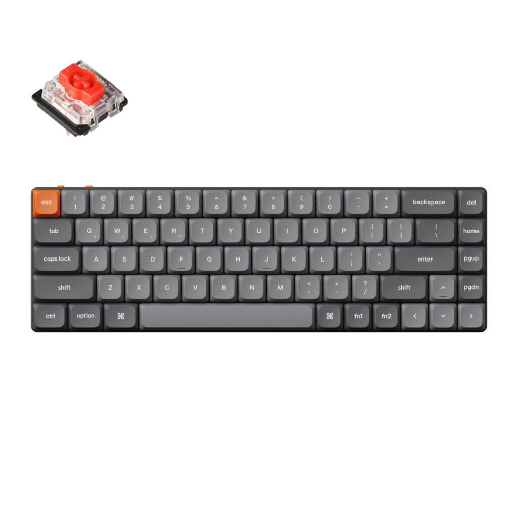 Keychron K7 Max QMK/VIA 65% Wireless Custom Mechanical Keyboard | RED Switches - Image 5