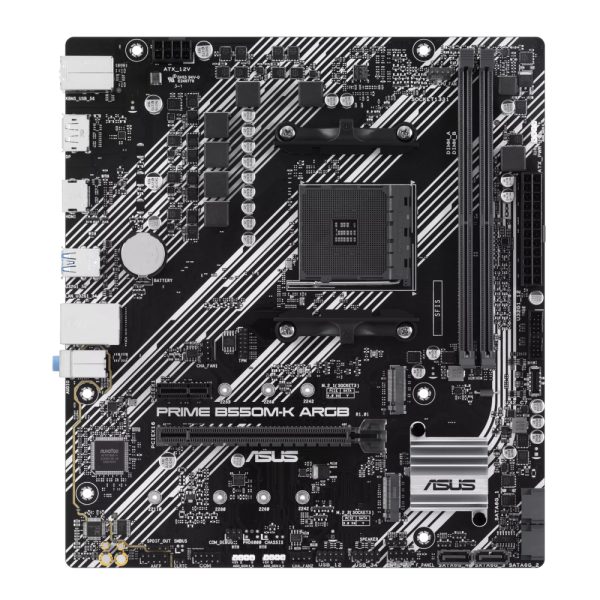 Asus PRIME B550M-K ARGB AM4 M-ATX Motherboard - Syntech