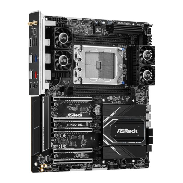 ASRock TRX50 WS AMD TR5 EATX Gaming Motherboard - Syntech