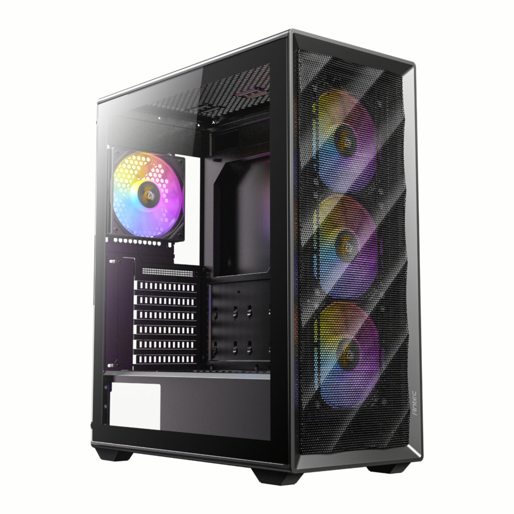 Antec AX85 ATX ARGB Mid-Tower Gaming Chassis - Black - Image 1