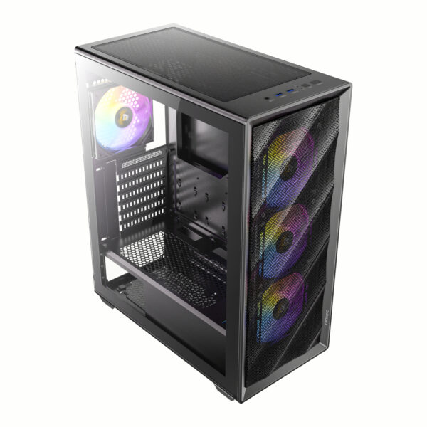 Antec AX85 ATX ARGB Mid-Tower Gaming Chassis - Black - Syntech