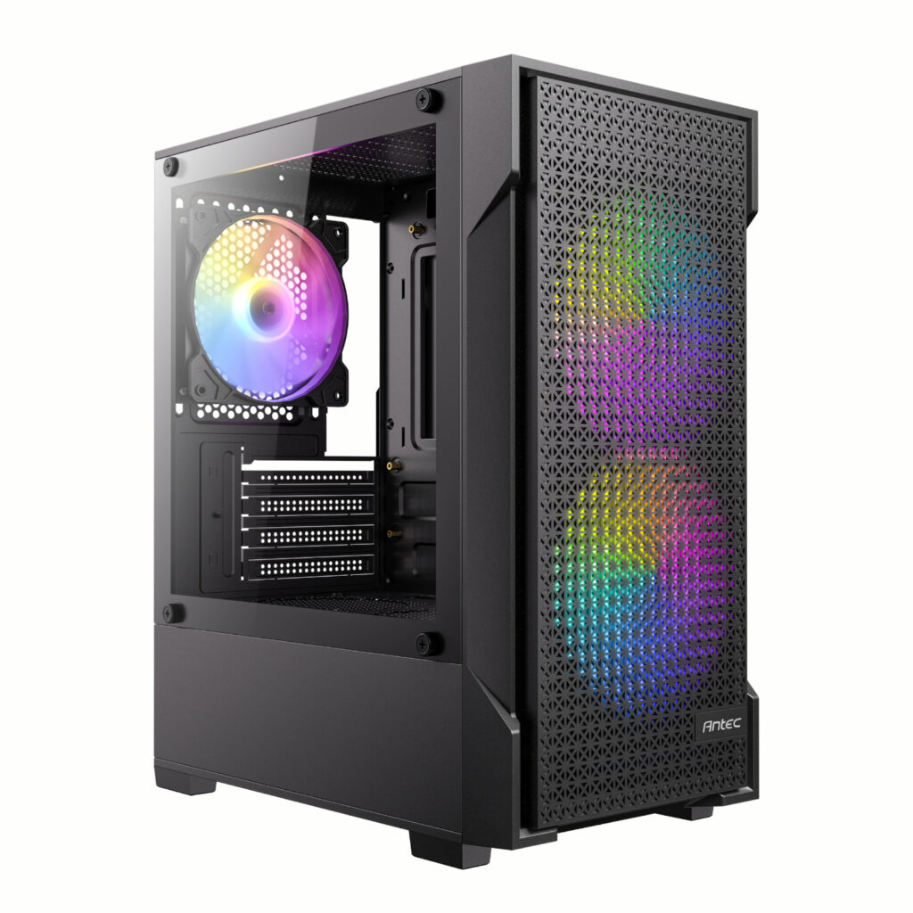 Antec VX100M ARGB Micro-ATX Mini Tower Gaming Chassis - Image 3