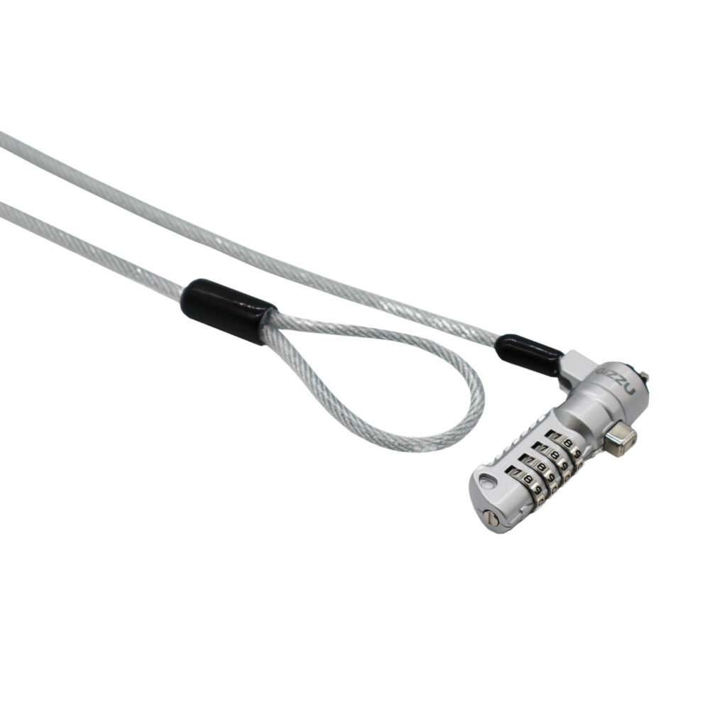 Gizzu Secure Wedge Code Cable Lock 1.8m - Image 2