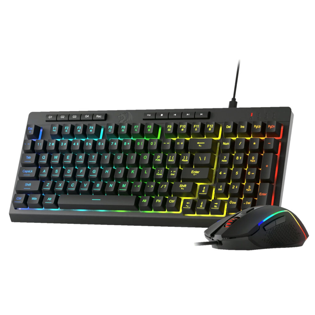 Redragon RYLO S141 Membrane Gaming Keyboard and Mouse Wired Combo - Image 4