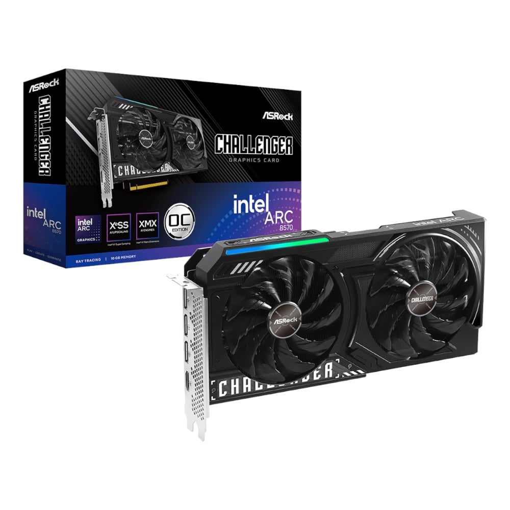 ASRock Intel Arc B570 Challenger OC 10GB GDDR6