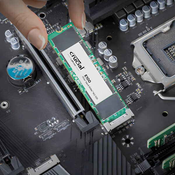 Crucial E100 1TB PCIe Gen4 2280 NVMe M.2 SSD - Syntech