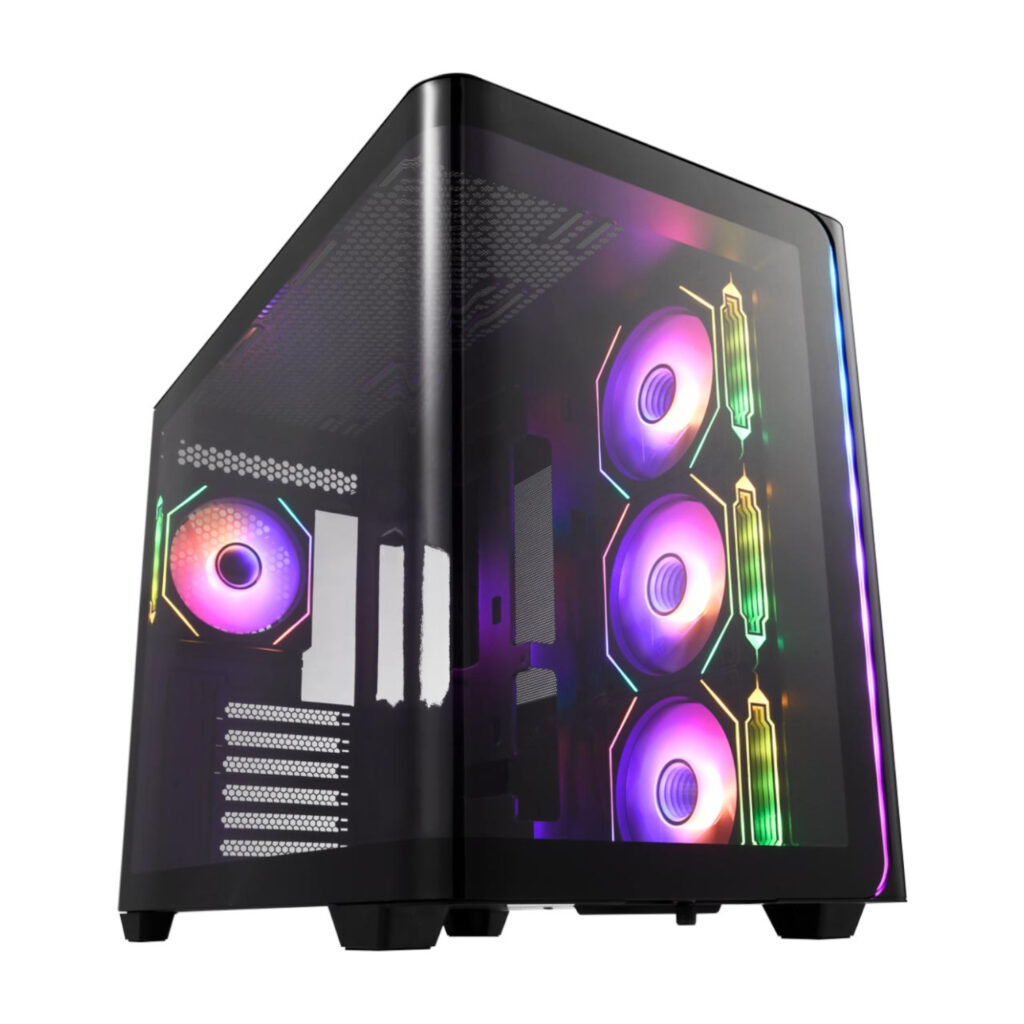 FSP M580 ATX Gaming Chassis - Black - Image 1