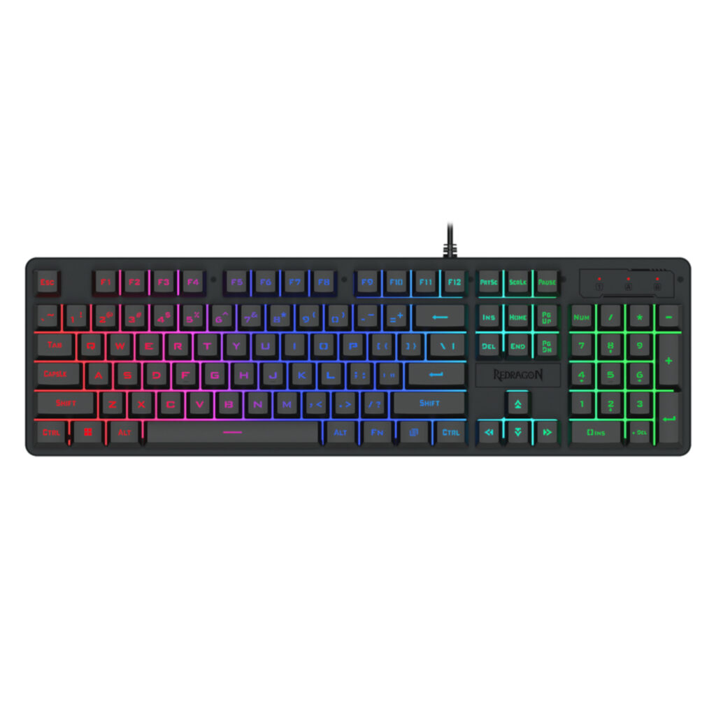 Redragon K521 RGB NETHERBANE 104-Key Membrane Gaming Keyboard - Image 3