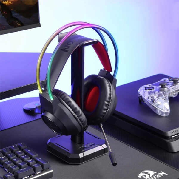 Redragon SCREAM Over-Ear RGB Gaming Headset - Black - Syntech