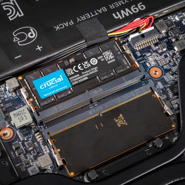 Crucial 64GB 5600MHz DDR5 SODIMM Notebook Memory - Syntech