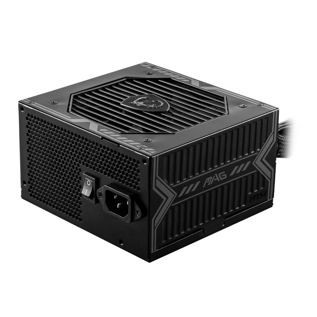 MSI MAG A650BN 80PLUS Bronze 650W Non-modular Power Supply - Image 2