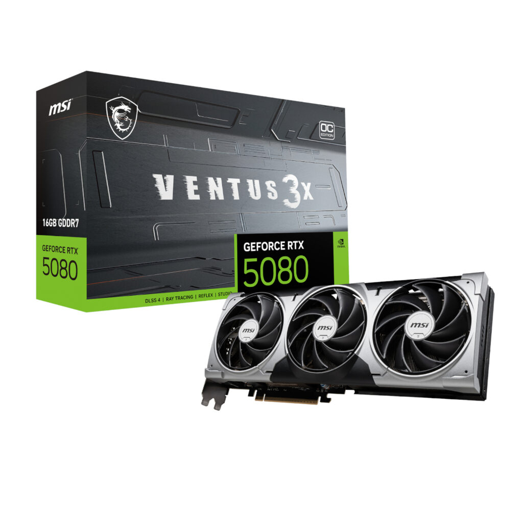 MSI GeForce RTX 5080 VENTUS 3X OC 16G Graphics Card - Image 6