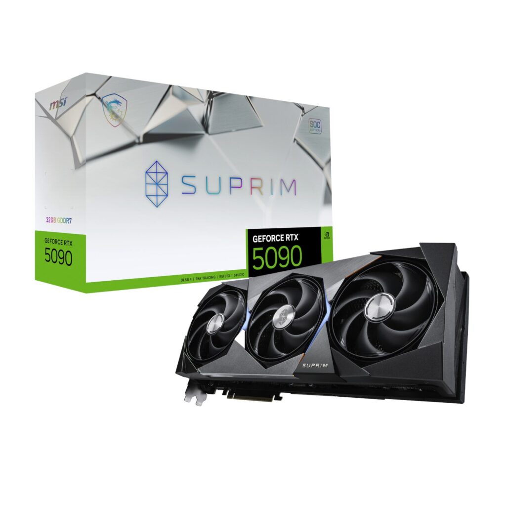 MSI GeForce RTX 5090 SUPRIM SOC 32GB Graphics Card - Image 5